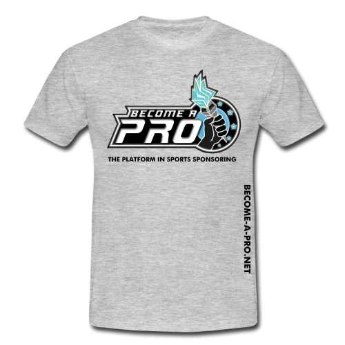 T-Shirt Heather-Grey Men